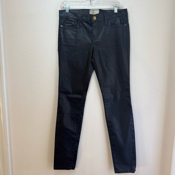 CURRENT/ELLIOT High-rise Coated Denim Pants - Picture 6 of 12